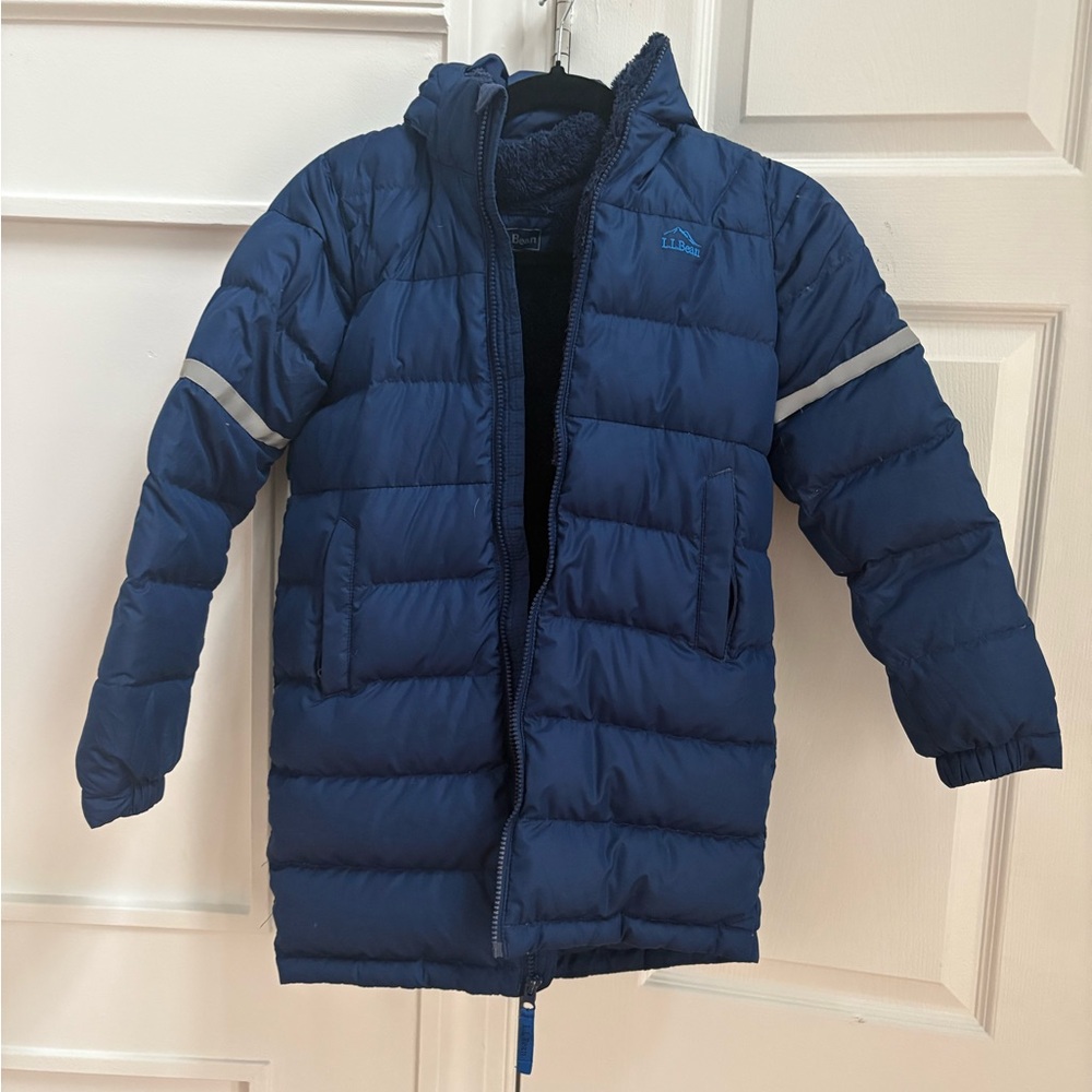 L.L. Bean Kids Navy Puffer Jacket
